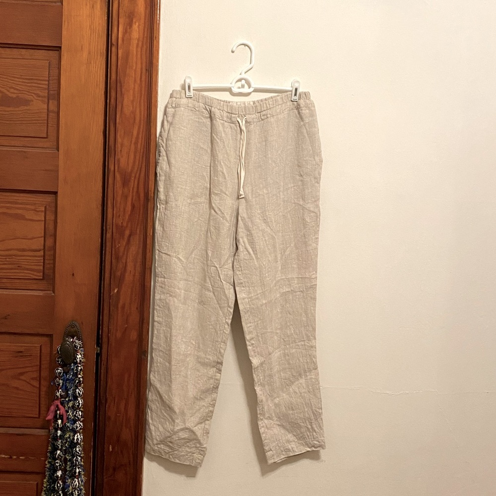 Not Perfect Linen loose linen pants